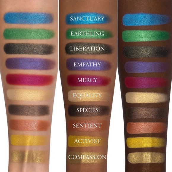 LIKE NEW — Vegan Love Eyeshadow Palette — KVD Vegan Beauty - Picture 3 of 5